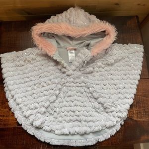 Little girl poncho